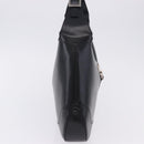 GUCCI Jackie Shoulder Bag Leather Black Silver 001 3346 Auth am12416V-5