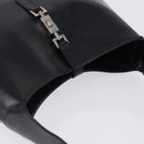 GUCCI Jackie Shoulder Bag Leather Black Silver 001 3346 Auth am12416V-6