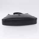 GUCCI Jackie Shoulder Bag Leather Black Silver 001 3346 Auth am12416V-9
