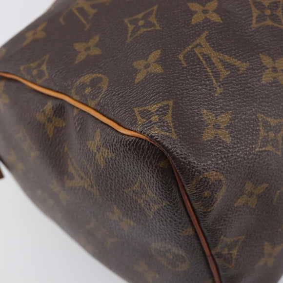 LOUIS VUITTON Monogram Speedy 25 Hand Bag M41528 LV Auth am12418V