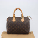 LOUIS VUITTON Monogram Speedy 25 Hand Bag M41528 LV Auth am12418V-12