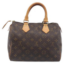 LOUIS VUITTON Monogram Speedy 25 Hand Bag M41528 LV Auth am12418V-2