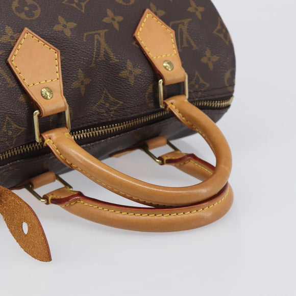 LOUIS VUITTON Monogram Speedy 25 Hand Bag M41528 LV Auth am12418V