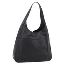 PRADA Shoulder Bag Taurillon Leather Black Auth am12420SAM-1