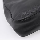 PRADA Shoulder Bag Taurillon Leather Black Auth am12420SAM-17