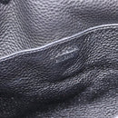 PRADA Shoulder Bag Taurillon Leather Black Auth am12420SAM-19