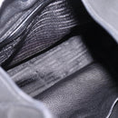 PRADA Shoulder Bag Taurillon Leather Black Auth am12420SAM-9