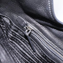 PRADA Shoulder Bag Taurillon Leather Black Auth am12420SAM-22