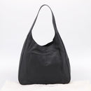 PRADA Shoulder Bag Taurillon Leather Black Auth am12420SAM-12
