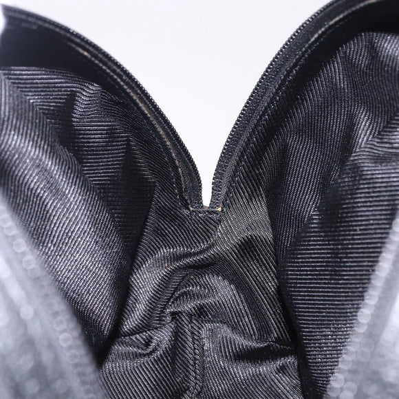 GUCCI GG Canvas Hand Bag Black 124542 Auth am12422V