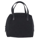 GUCCI GG Canvas Hand Bag Black 124542 Auth am12422V-2