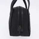 GUCCI GG Canvas Hand Bag Black 124542 Auth am12422V-5