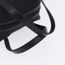 GUCCI GG Canvas Hand Bag Black 124542 Auth am12422V-7