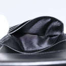 FENDI Zucca Canvas Compact Trifold Wallet Black Auth am12424V-17