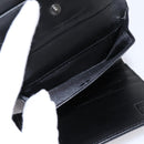 FENDI Zucca Canvas Compact Trifold Wallet Black Auth am12424V-18