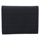 FENDI Zucca Canvas Compact Trifold Wallet Black Auth am12424V-3