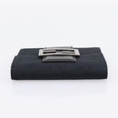FENDI Zucca Canvas Compact Trifold Wallet Black Auth am12424V-6