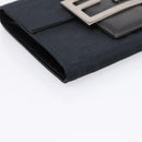 FENDI Zucca Canvas Compact Trifold Wallet Black Auth am12424V-9
