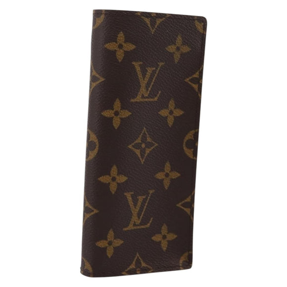 LOUIS VUITTON Monogram Etui Lunette Simple Glasses Case M62962 LV Auth am12425V