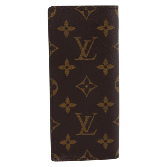 LOUIS VUITTON Monogram Etui Lunette Simple Glasses Case M62962 LV Auth am12425V