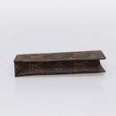 LOUIS VUITTON Monogram Etui Lunette Simple Glasses Case M62962 LV Auth am12425V-3