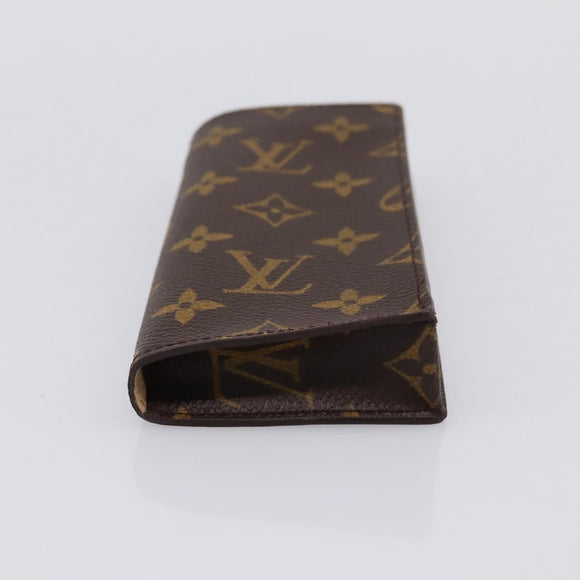 LOUIS VUITTON Monogram Etui Lunette Simple Glasses Case M62962 LV Auth am12425V
