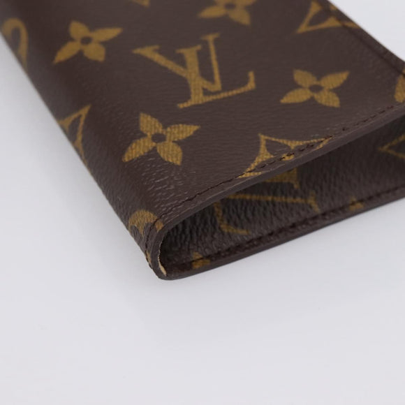 LOUIS VUITTON Monogram Etui Lunette Simple Glasses Case M62962 LV Auth am12425V