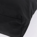 PRADA Tote Bag Nylon Black Silver Auth am12430V-11