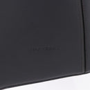 BURBERRY Hand Bag Leather Black Silver Auth am12432V-17