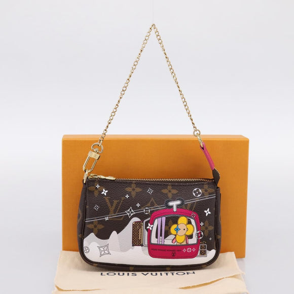 LOUIS VUITTON Vivienne Mini Pochette Accessoires Pouch M68490 LV Auth am12434M