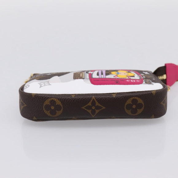 LOUIS VUITTON Vivienne Mini Pochette Accessoires Pouch M68490 LV Auth am12434M
