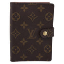 LOUIS VUITTON Monogram Agenda PM Day Planner Cover R20005 LV Auth am12435V-13