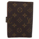 LOUIS VUITTON Monogram Agenda PM Day Planner Cover R20005 LV Auth am12435V-2