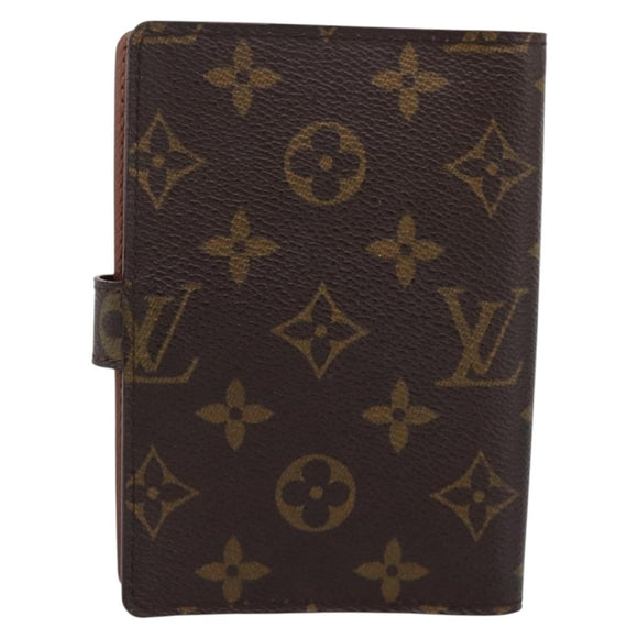 LOUIS VUITTON Monogram Agenda PM Day Planner Cover R20005 LV Auth am12435V