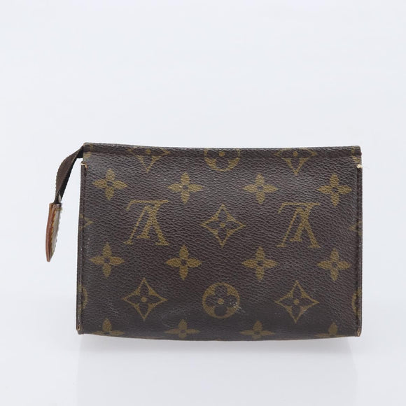 LOUIS VUITTON Monogram Pouch 3 Set LV Auth am12437