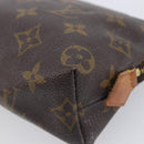 LOUIS VUITTON Monogram Pouch 3 Set LV Auth am12437-21