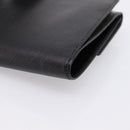 Salvatore Ferragamo Gancini Compact Trifold Wallet Leather Auth am12438V-15