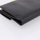 Salvatore Ferragamo Gancini Compact Trifold Wallet Leather Auth am12438V-16