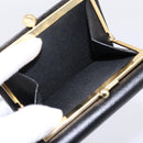 Salvatore Ferragamo Gancini Compact Trifold Wallet Leather Auth am12438V-10