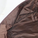 GUCCI GG Canvas Boston Bag Nylon Dark Brown Silver 010 1350 08 Auth am12441-23