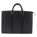 LOUIS VUITTON Taiga Porte Documents Rozan Bag Ardoise M30052 LV Auth am12442-2