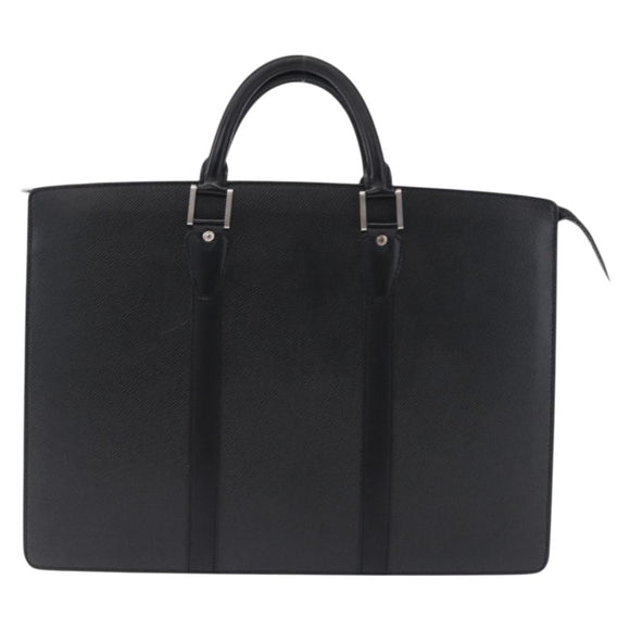 LOUIS VUITTON Taiga Porte Documents Rozan Bag Ardoise M30052 LV Auth am12442