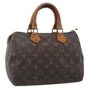 LOUIS VUITTON Monogram Speedy 25 Hand Bag M41528 LV Auth am12443-1