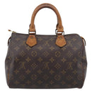 LOUIS VUITTON Monogram Speedy 25 Hand Bag M41528 LV Auth am12443-3