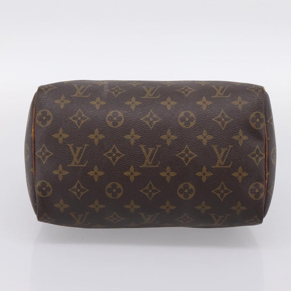 LOUIS VUITTON Monogram Speedy 25 Hand Bag M41528 LV Auth am12443