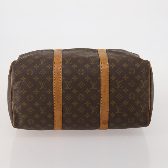 LOUIS VUITTON Monogram Sac Souple 35 Boston Bag M41626 LV Auth am12447