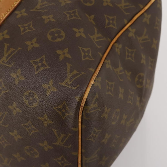 LOUIS VUITTON Monogram Sac Souple 35 Boston Bag M41626 LV Auth am12447