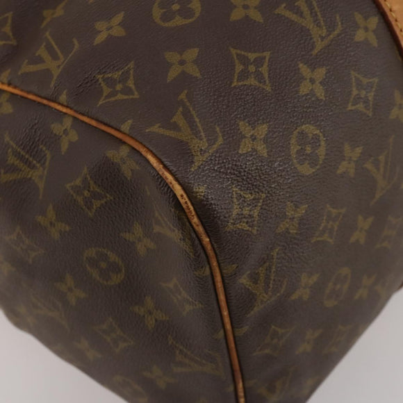 LOUIS VUITTON Monogram Sac Souple 35 Boston Bag M41626 LV Auth am12447