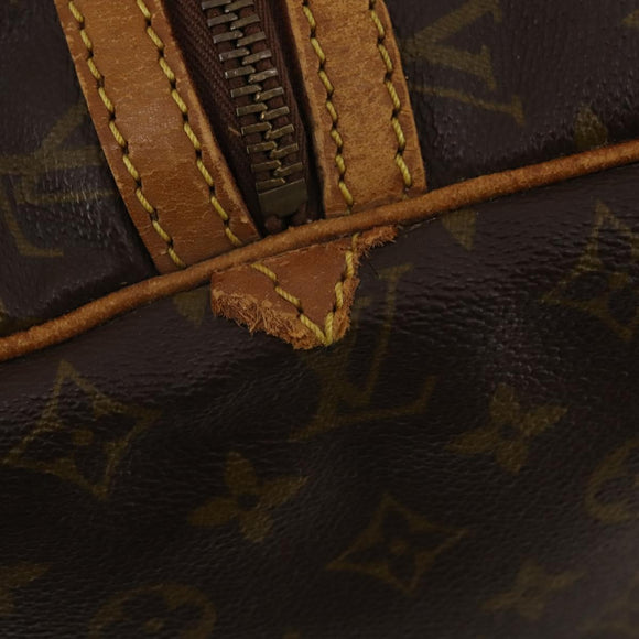 LOUIS VUITTON Monogram Sac Souple 35 Boston Bag M41626 LV Auth am12447