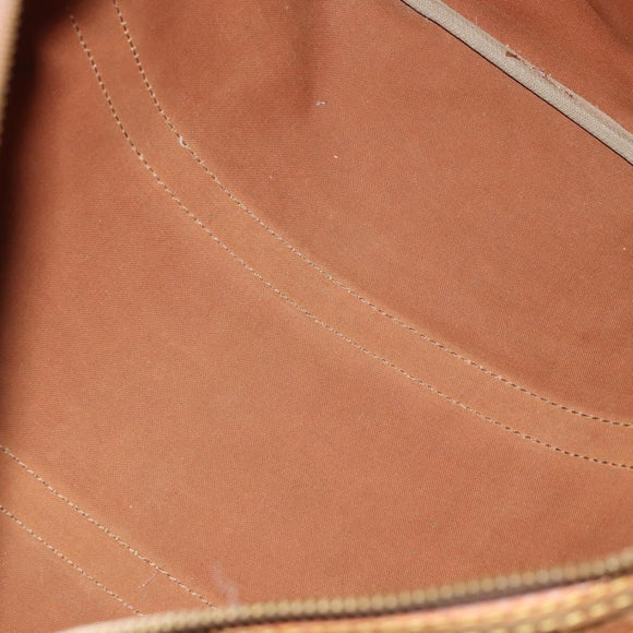 LOUIS VUITTON Monogram Sac Souple 35 Boston Bag M41626 LV Auth am12447